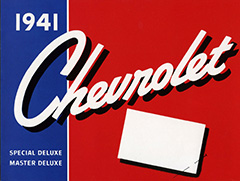 1941 Chevrolet Full Line Brochure